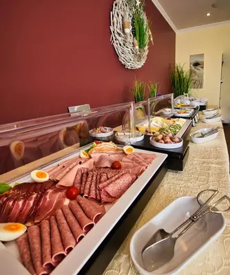 Essen im Hotel oder in der Nähe