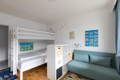 Ein Bett oder Betten in einem Zimmer der Unterkunft Dallacker