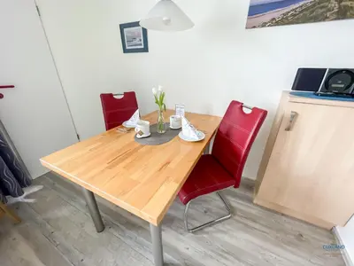 Grundriss der Unterkunft Urlaub mit Blick auf den Duhner Strand