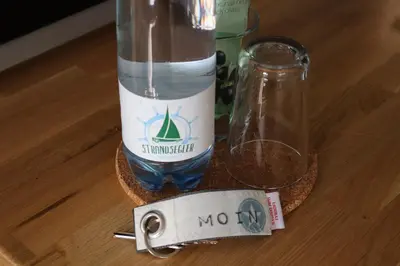 Getränke in der Unterkunft Havenkoje