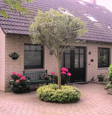 Ein Garten an der Unterkunft Ferienwohnung Butendiek