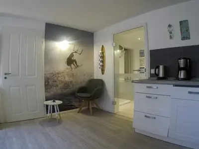 Küche/Küchenzeile in der Unterkunft Beachhouse