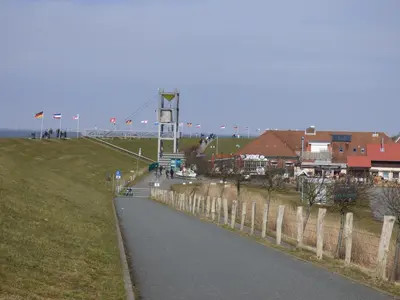 Naturlandschaft in der Nähe der Ferienwohnung