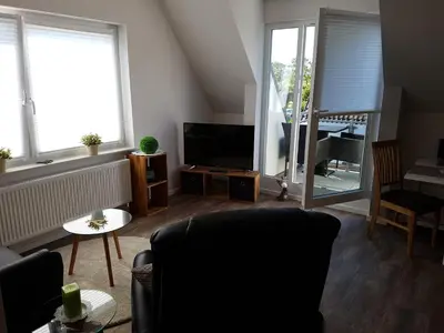 TV/Unterhaltungsangebot in der Unterkunft Haus Weimann