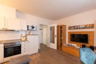 Küche/Küchenzeile in der Unterkunft Fischerhus - Wohnung 2