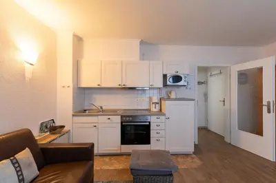 Küche/Küchenzeile in der Unterkunft Fischerhus - Wohnung 2