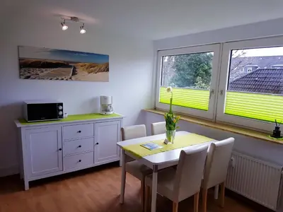 Küche/Küchenzeile in der Unterkunft Ferienwohnung Nordwind