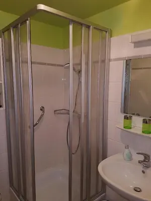 Ein Badezimmer in der Unterkunft Ferienwohnung Nordwind