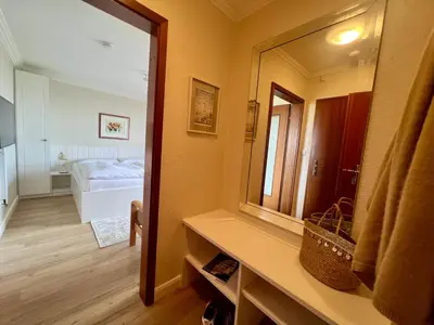 Ein Badezimmer in der Unterkunft Stranddomicil Steiner