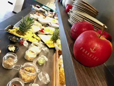 Essen im Hotel oder in der Nähe