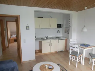 Küche/Küchenzeile in der Unterkunft Haus Strandgut/2