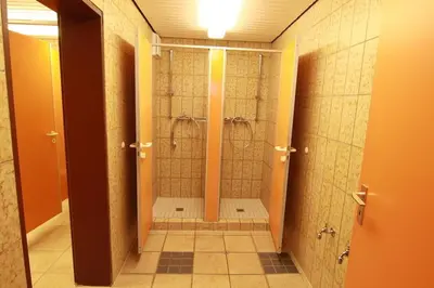 Ein Badezimmer in der Unterkunft Vogelsand 324