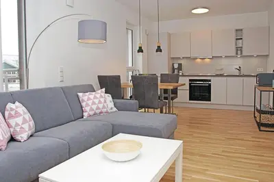 Küche/Küchenzeile in der Unterkunft Haus Marina 28