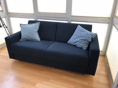 Ein Sitzbereich in der Unterkunft Strand Palais 20