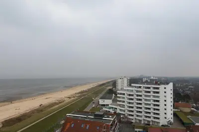 Ein allgemeiner Meerblick oder ein Meerblick von der Ferienwohnung aus