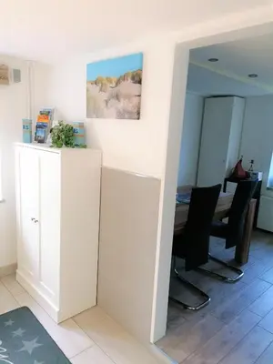 Grundriss der Unterkunft Ferienhaus Mia, Urlaub mit Hund, eingezäunter Garten, Friedrichskoog-Spitze