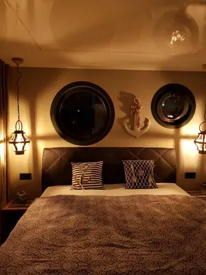 Ein Bett oder Betten in einem Zimmer der Unterkunft Riverloft I