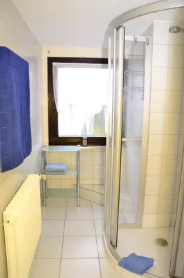 Ein Badezimmer in der Unterkunft Ferienwohnung Hoyler