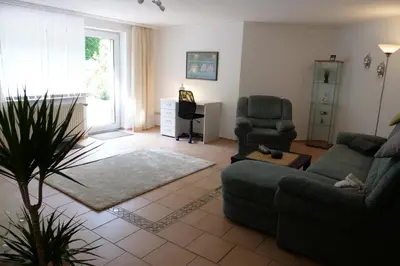 Ein Sitzbereich in der Unterkunft Natur und Erlebnis