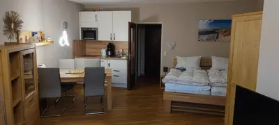 Ein Bett oder Betten in einem Zimmer der Unterkunft Lord Nelson Apartment 13