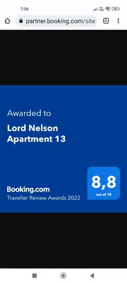 Grundriss der Unterkunft Lord Nelson Apartment 13