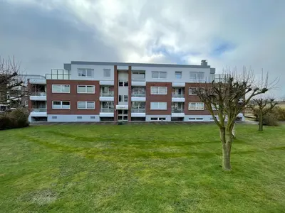 Ein Garten an der Unterkunft Vogelsand 321
