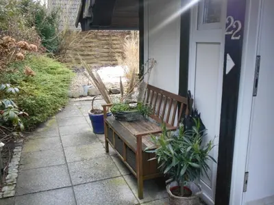 Ein Garten an der Unterkunft Muschelsucher