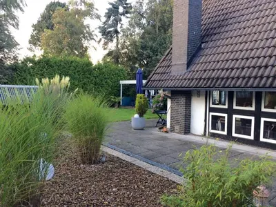 Ein Garten an der Unterkunft Muschelsucher