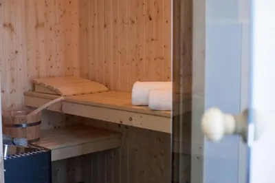 Ein Bett oder Betten in einem Zimmer der Unterkunft Hohe Geest Whg. 6