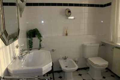 Ein Badezimmer in der Unterkunft Haus Nordsee 06