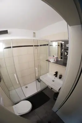 Ein Badezimmer in der Unterkunft Büsum Nordseestraße 5 EG FeWo