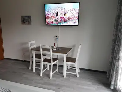 TV/Unterhaltungsangebot in der Unterkunft Büsum Nordseestraße 5 EG FeWo