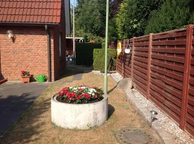 Ein Garten an der Unterkunft Ferienwohnungen Walter
