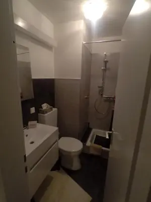 Ein Badezimmer in der Unterkunft Nordstern