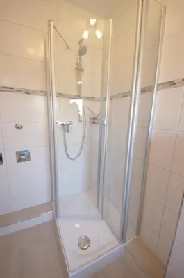 Ein Badezimmer in der Unterkunft Appartementhaus Nige Ooge Ferienwohnung Nr. 12