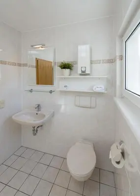 Ein Badezimmer in der Unterkunft Haus Pamir - Fewo 20