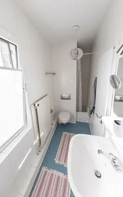 Ein Badezimmer in der Unterkunft Lotsenkoje