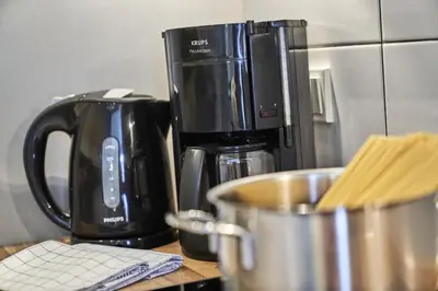 Kaffee-/Teezubehör in der Unterkunft Haus Scharhörn-Riff - Fewo 17
