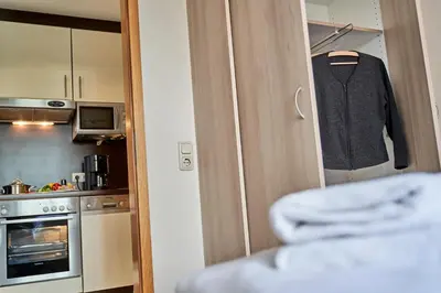 Küche/Küchenzeile in der Unterkunft Haus Seemuschel - Fewo 4