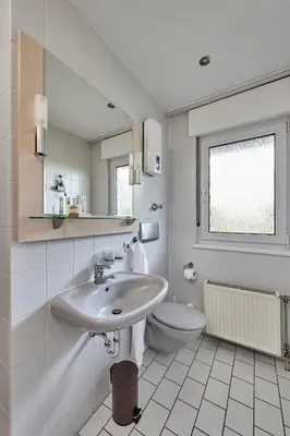 Ein Badezimmer in der Unterkunft Haus Seemuschel - Fewo 4