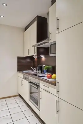 Küche/Küchenzeile in der Unterkunft Haus Seemuschel - Fewo 6
