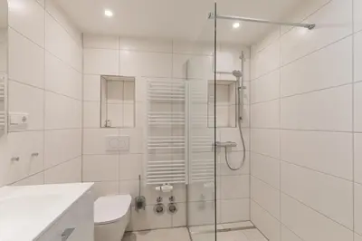 Ein Badezimmer in der Unterkunft Haus Seehütte Wohnung 606