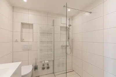 Ein Badezimmer in der Unterkunft Haus Seehütte Wohnung 401