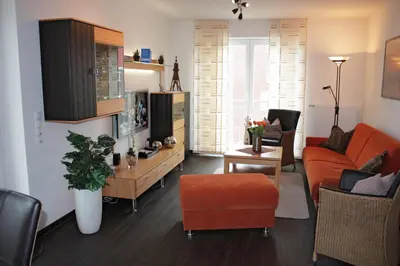 TV/Unterhaltungsangebot in der Unterkunft Ferienwohnungen Residenz Hohe Lith - Duhnen