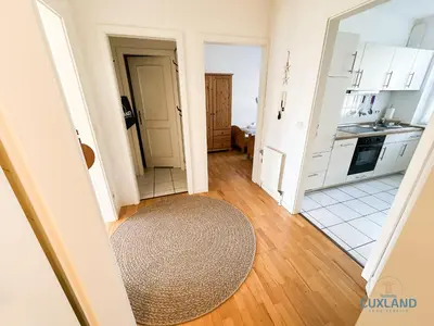 Küche/Küchenzeile in der Unterkunft Haus Seeland 1 Whg. 13
