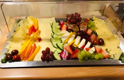 Essen im Hotel oder in der Nähe