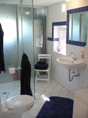 Ein Badezimmer in der Unterkunft Wasserturm Cuxhaven