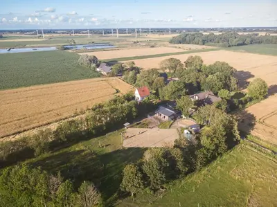 Naturlandschaft in der Nähe der Ferienwohnung