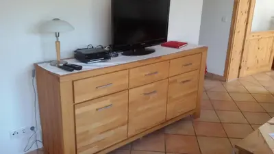 TV/Unterhaltungsangebot in der Unterkunft Chalet Belair Schmidt