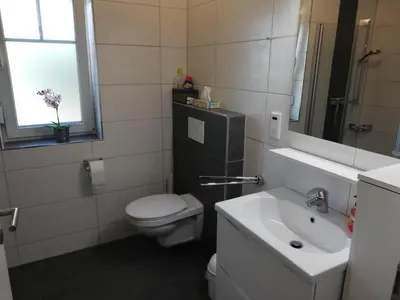 Ein Badezimmer in der Unterkunft Villa Belair Schmidt